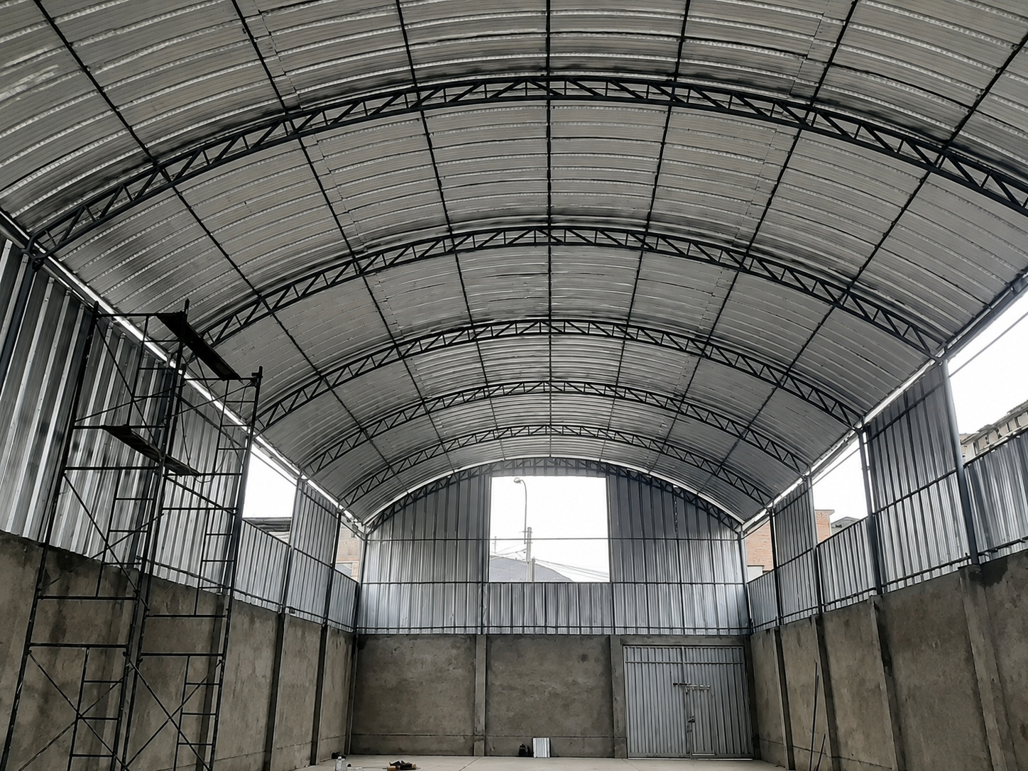 Estructura metálica industrial